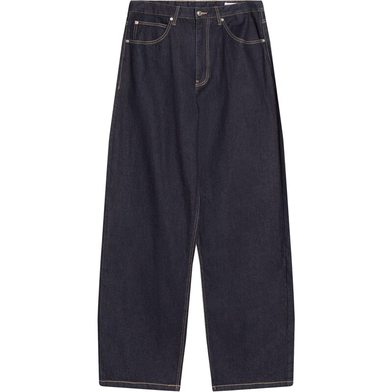 Bershka Džíny marine modrá / umbra
