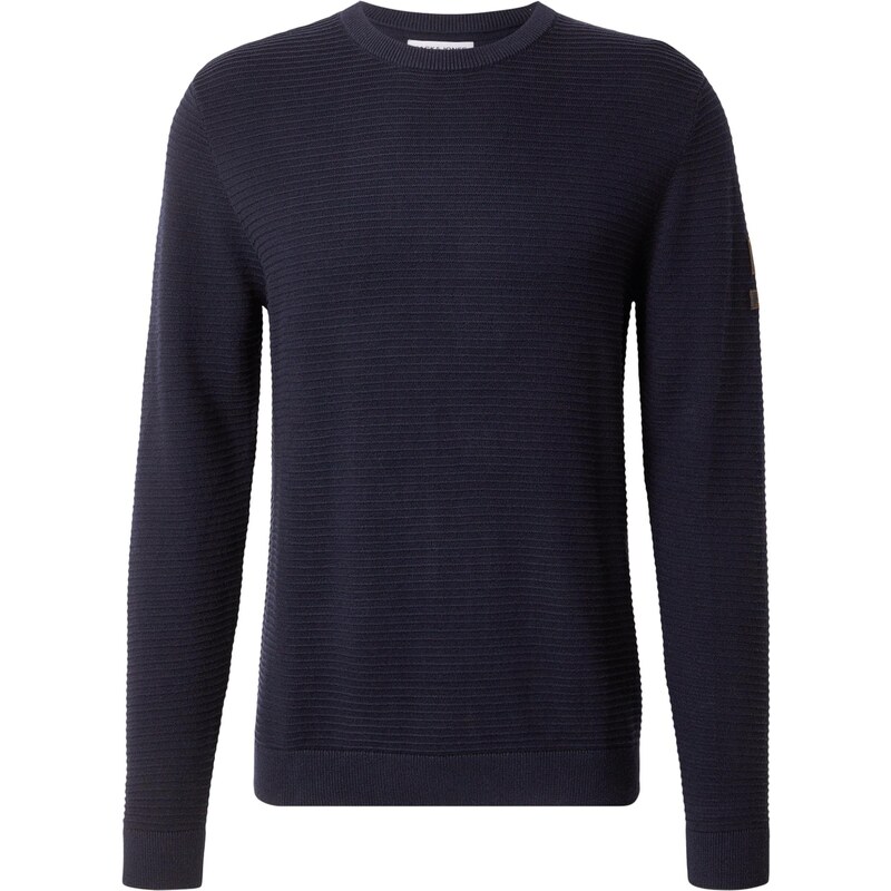 JACK & JONES Svetr JJDAYTONA námořnická modř