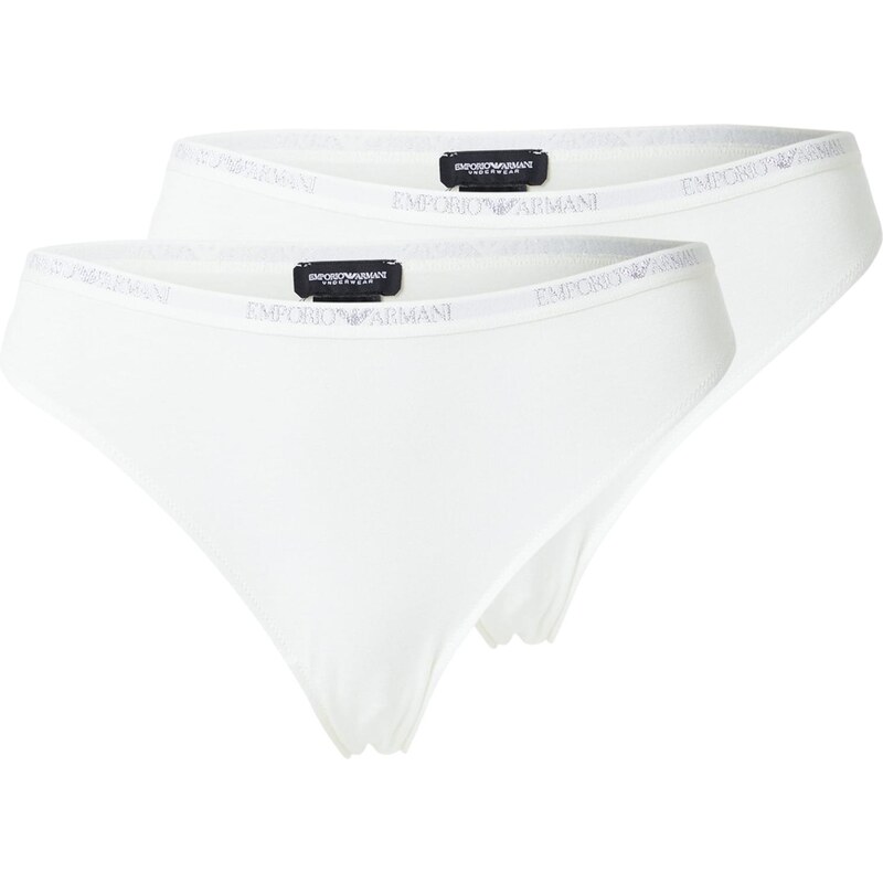 Emporio Armani Kalhotky stříbrná / bílá 113649623