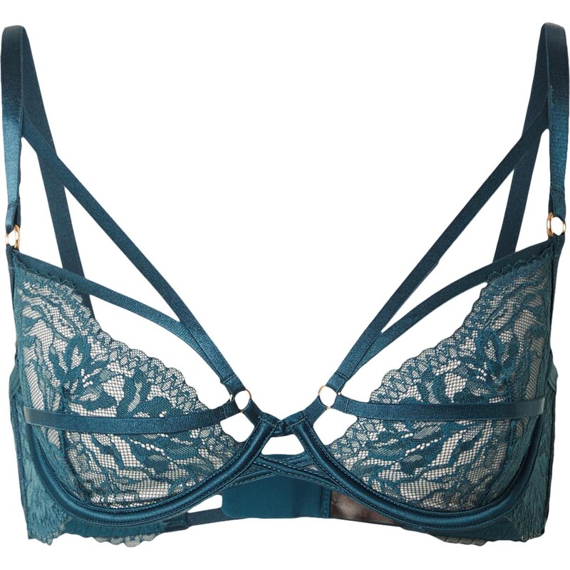 Hunkemöller Podprsenka Amel azurová modrá