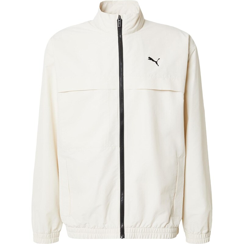 PUMA Sportovní bunda barva bílé vlny