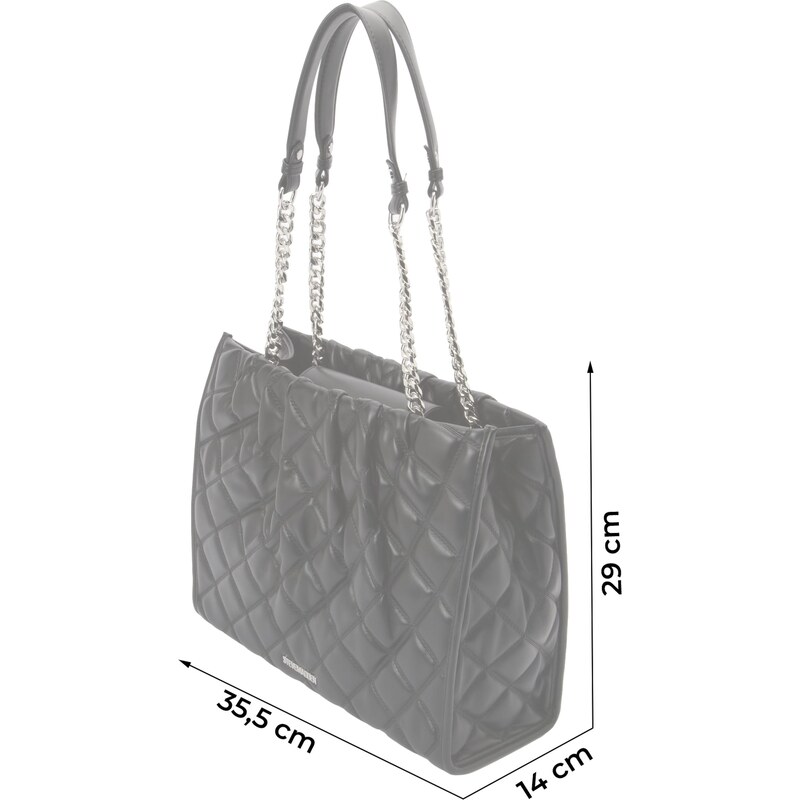 STEVE MADDEN Nákupní taška 'Bchicory' černá