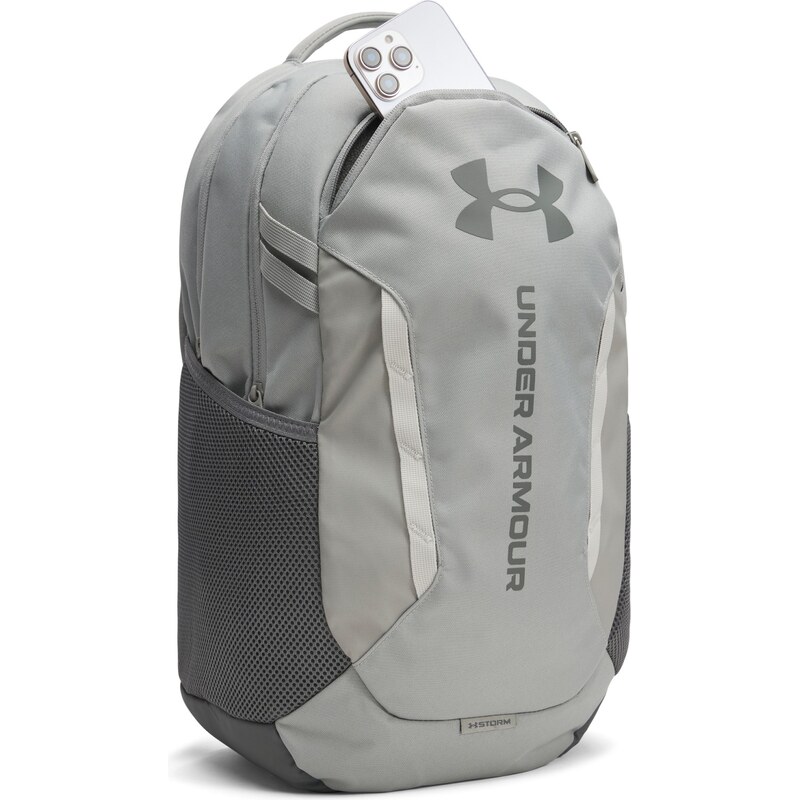 Under Armour Hustle 6.0 Backpack Titanium / Clay Green / Clay Green
