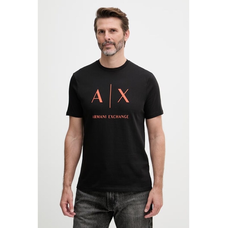 Armani Exchange pánské bavlněné tričko