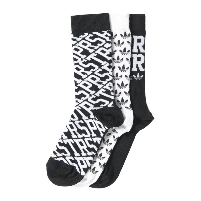 ADIDAS Ponožky Adidas Crew Sock SPR black-white