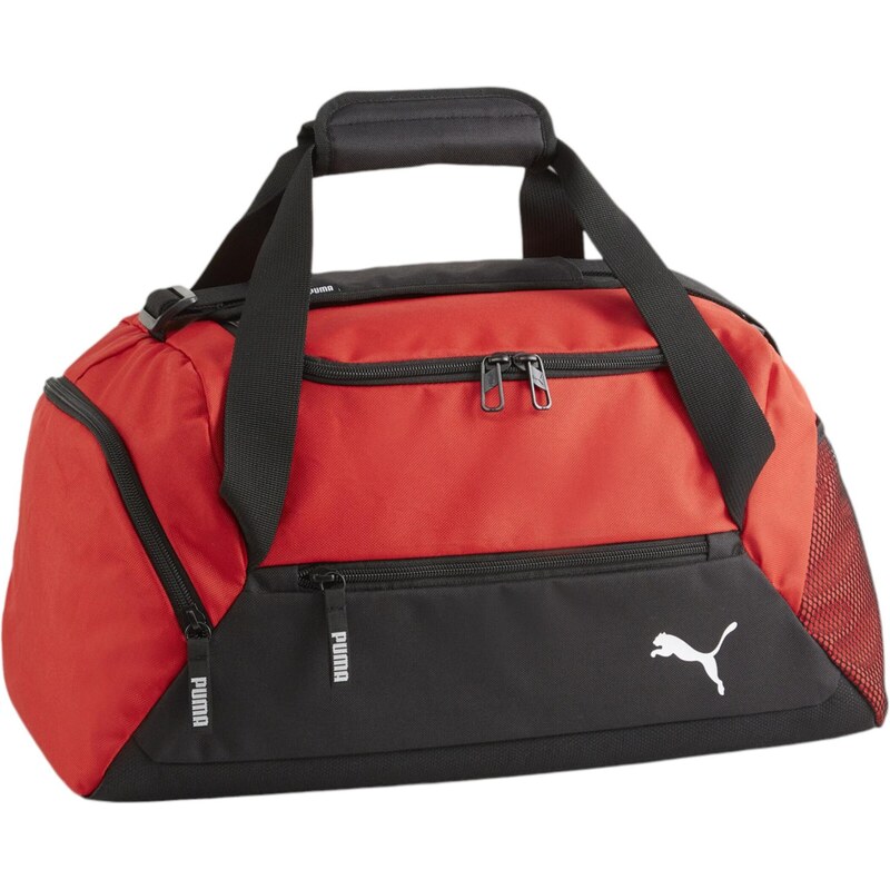 PUMA Sportovní taška červená / černá / bílá