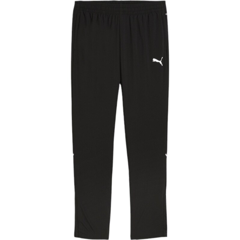 PUMA Sportovní kalhoty černá / bílá