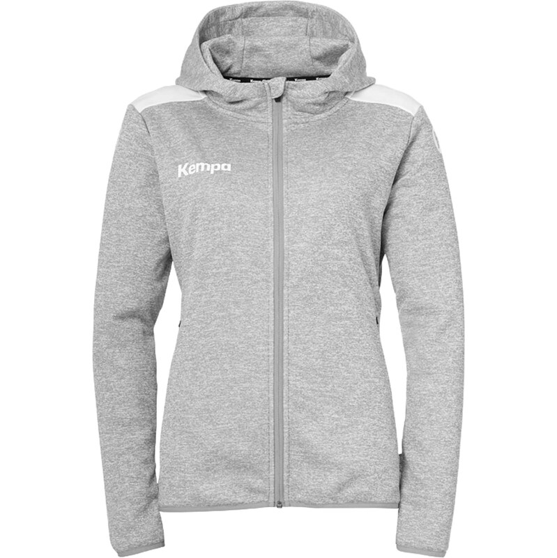 KEMPA Sportovní bunda Emotion 27 šedá / bílá 113648204