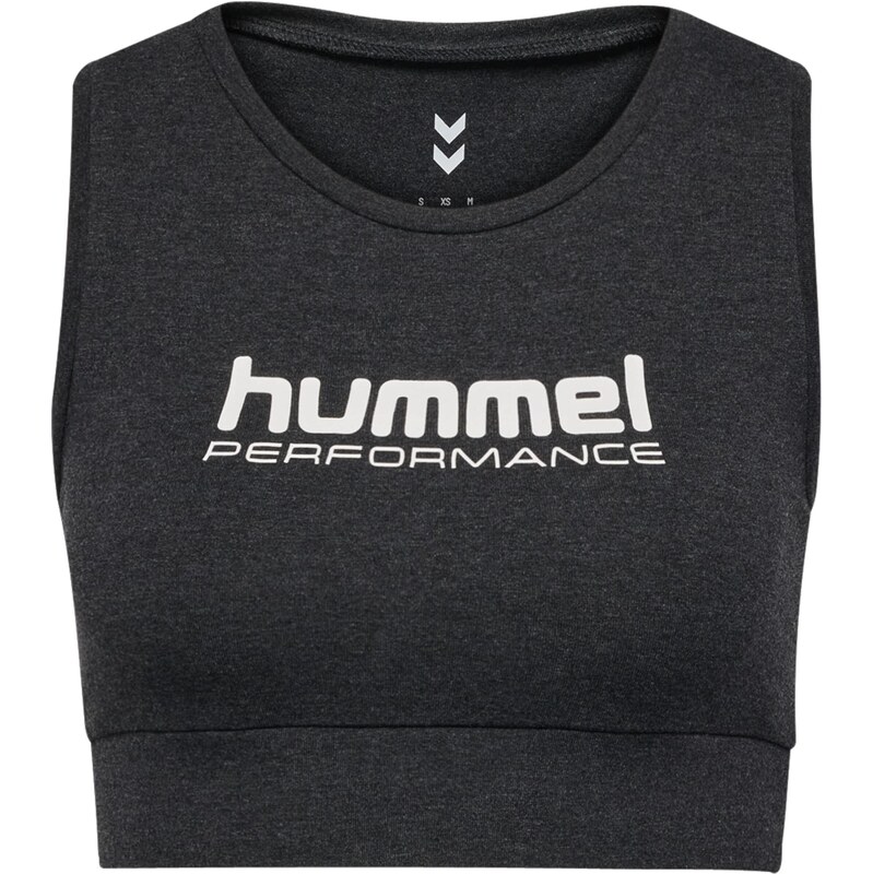 Hummel Sportovní top Pulse černý melír / bílá 113740272