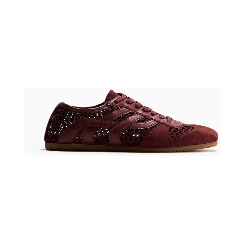 H&M - Teniskys efektem háčkování - béžová 113650195