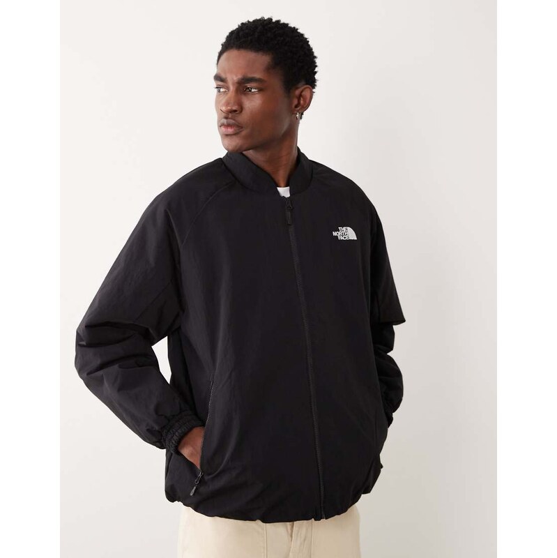 The North Face NSE light insulated bomber jacket in black