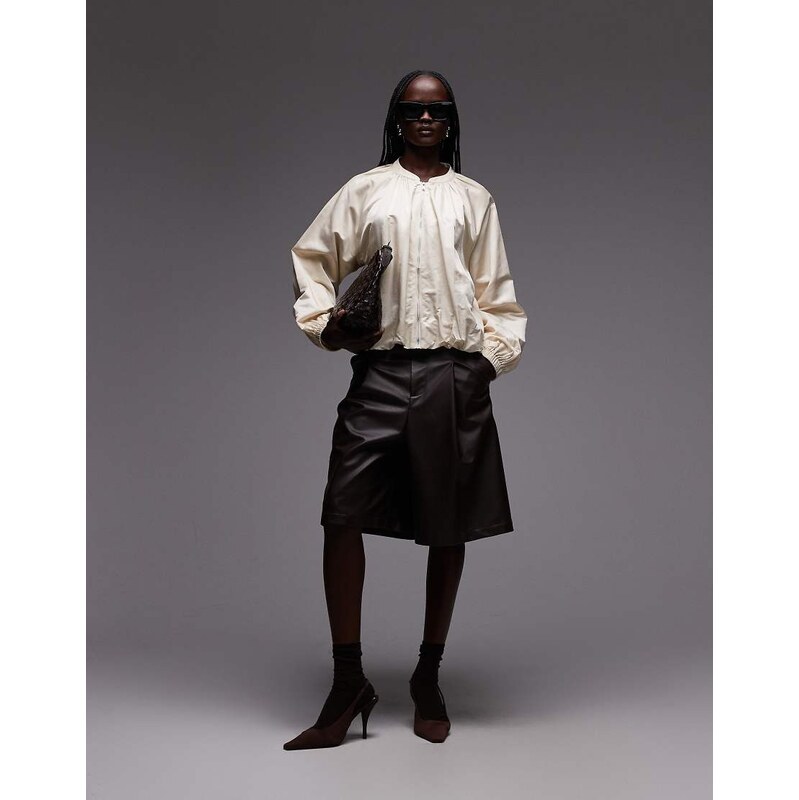 ARKET lightweight bomber jacket in beige-Neutral 114183646