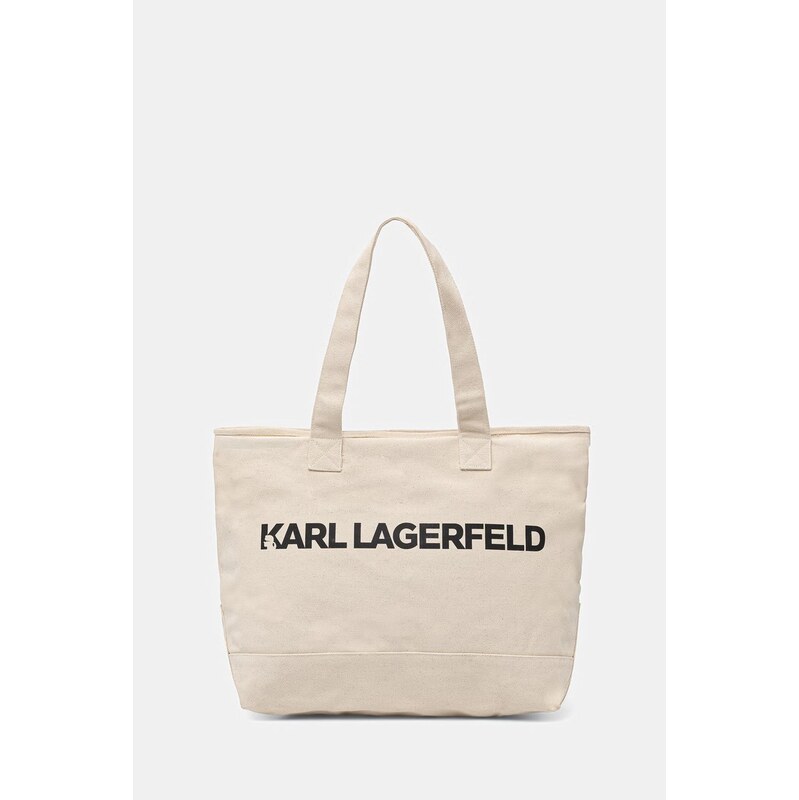 Karl Lagerfeld tote taška dámská bavlněná K/ESSENTIAL
