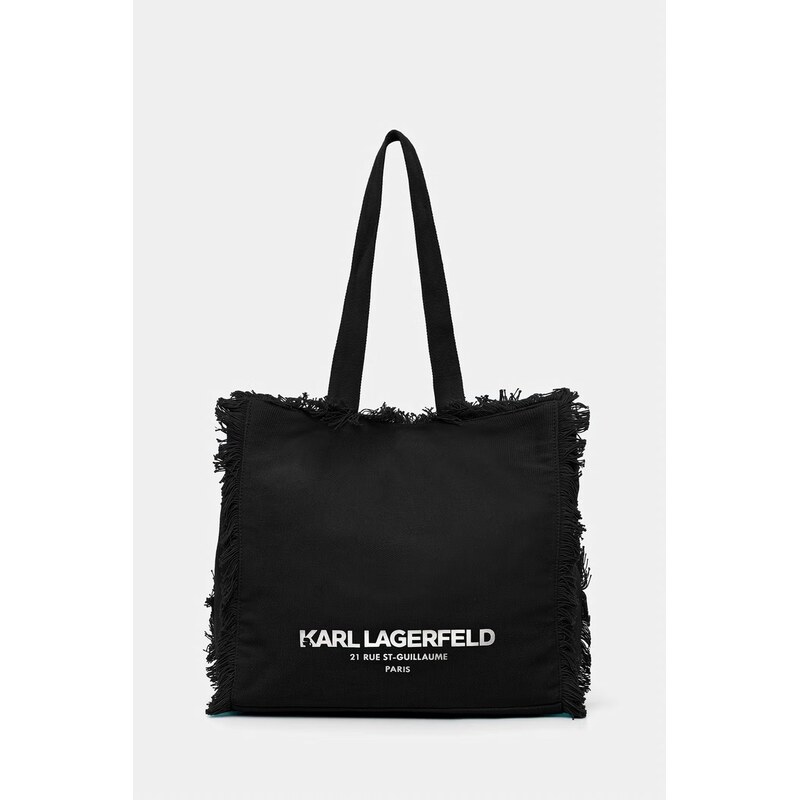 Karl Lagerfeld tote taška dámská bavlněná K/RSG
