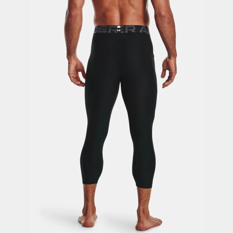 Under Armour HG Armour 3/4 Legging Black - Pánské - Kompresní legíny Under Armour - Černé - 1361588-001