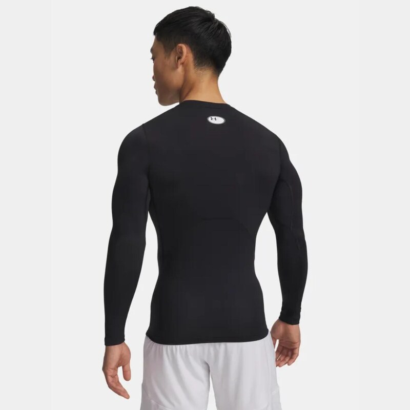 Under Armour HG Armour Comp LS Tee Black - Pánské - Kompresní tričko s dlouhým rukávem Under Armour - Černé - 1361524-001