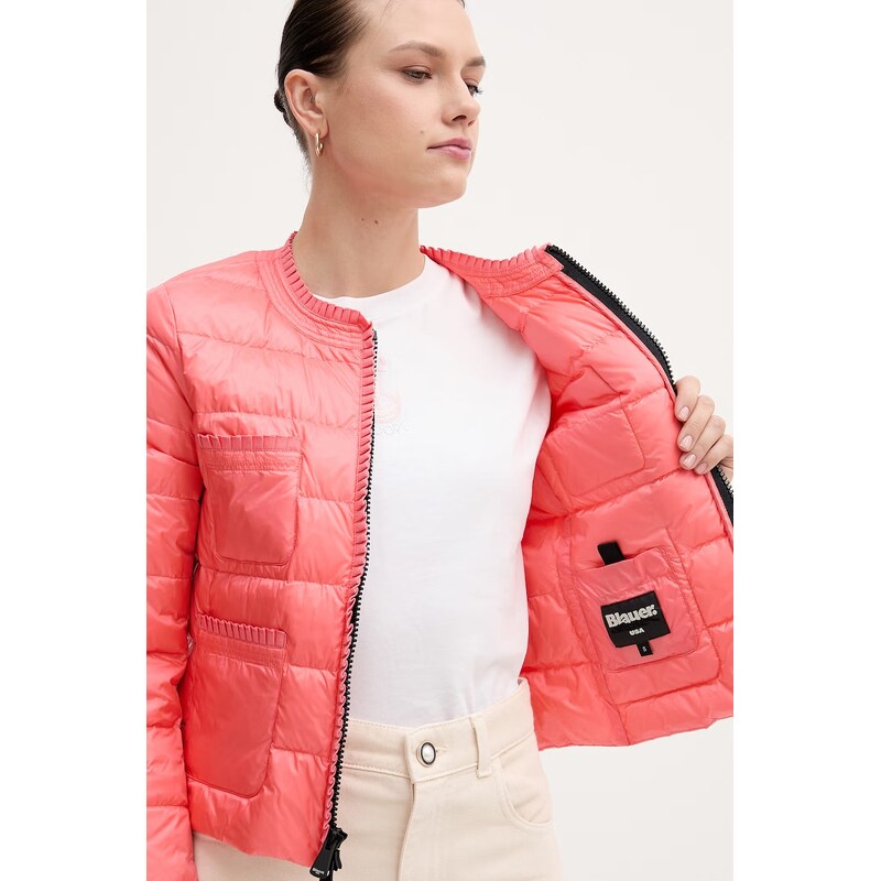 Blauer péřová bunda dámská ROSA