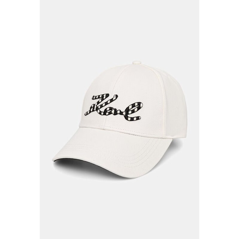 Karl Lagerfeld kšiltovka dámská bavlněná K/SIGNATURE 113656900
