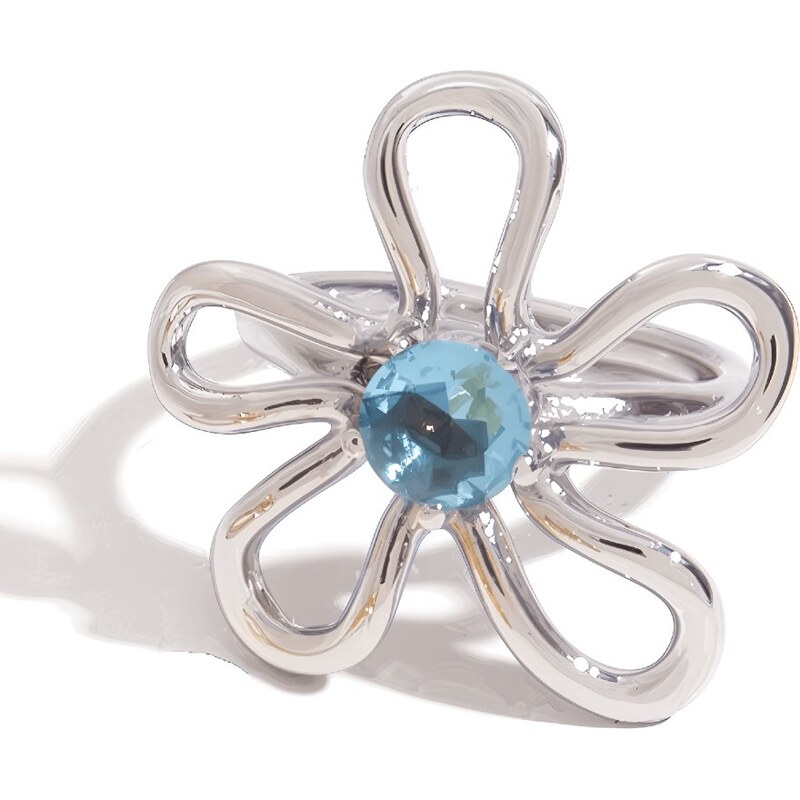 ELENYS Azure Bloom – prsten z prémiové oceli 109662828