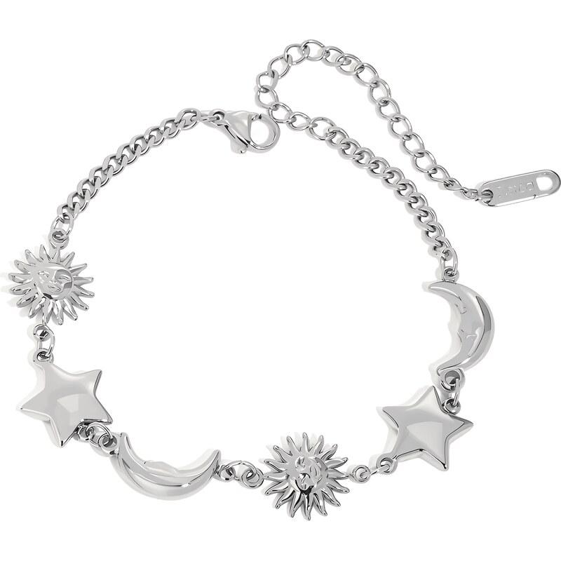 ELENYS Luna Stella Mini – náramek z prémiové oceli 110980293