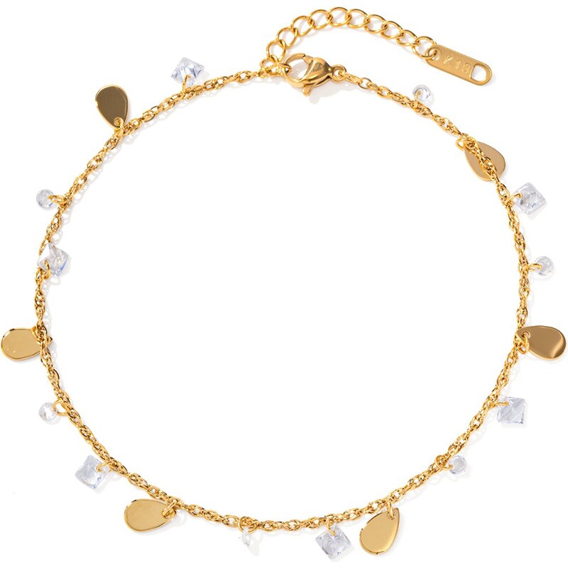 ELENYS Calia – pozlacený náramek 18K žluté zlato 112442750