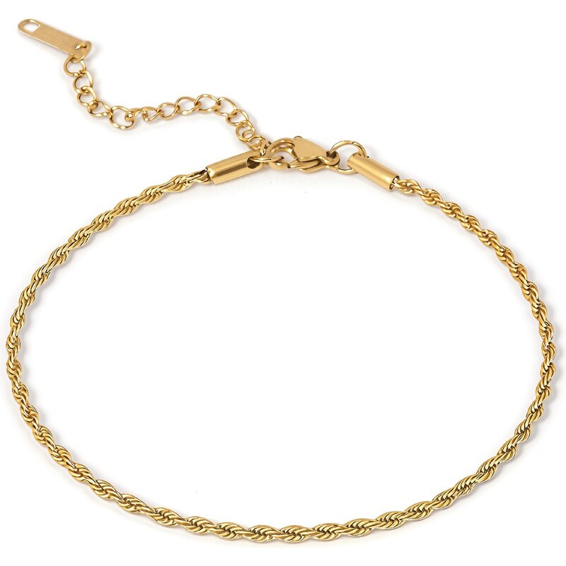 ELENYS Aurelia – pozlacený náramek 18K žluté zlato 112469546
