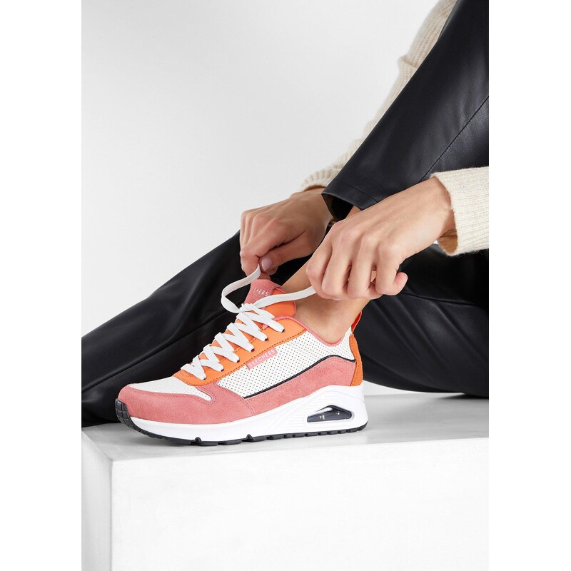 bonprix Tenisky Skechers s paměťovou pěnou růžová Žena 77048471