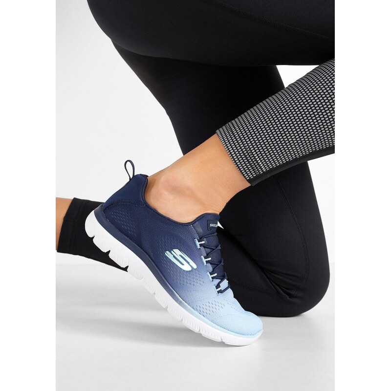 bonprix Tenisky Skechers s paměťovou pěnou modrá Žena 78758561