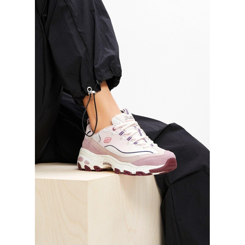 bonprix Chunky tenisky značky Skechers s paměťovou pěnou růžová