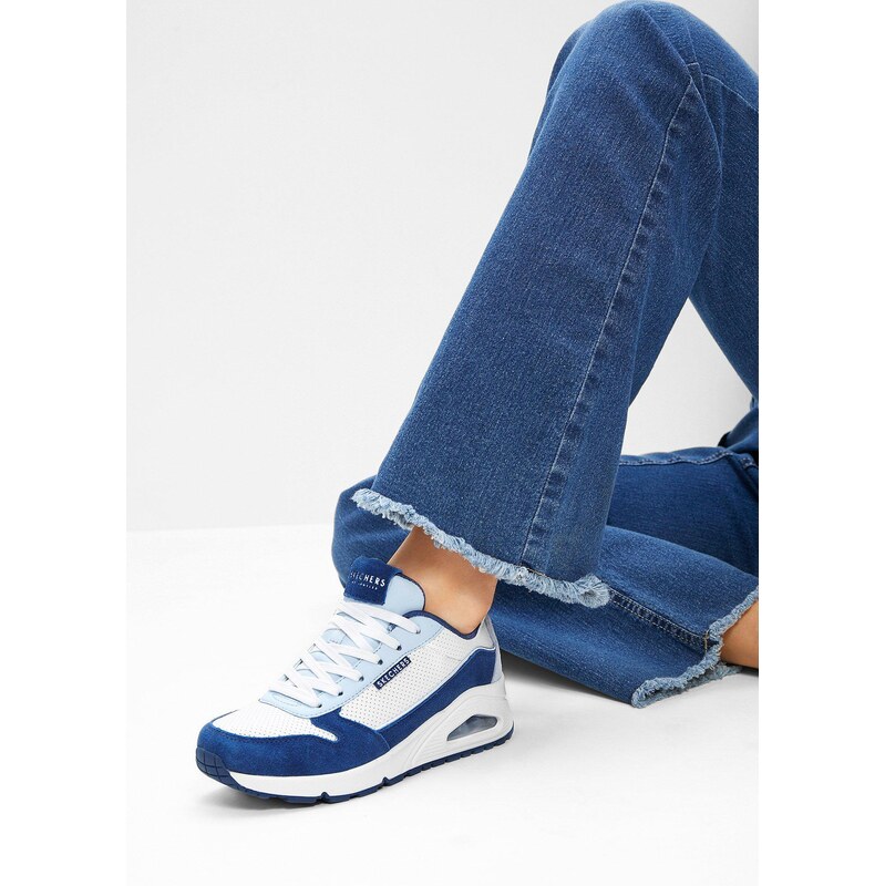 bonprix Tenisky Skechers s paměťovou pěnou modrá Žena