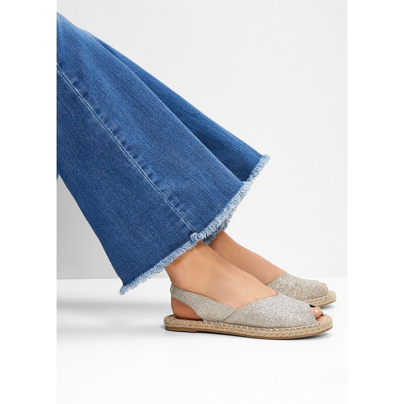 bonprix Espadrilky béžová Žena 115588241
