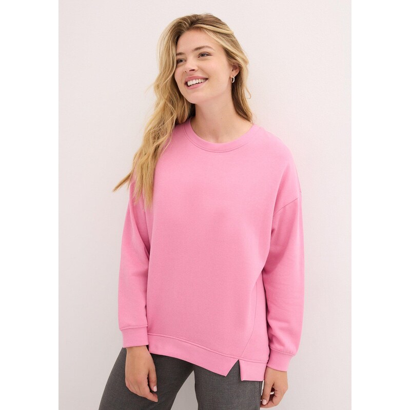 bonprix Oversize mikina růžová Žena