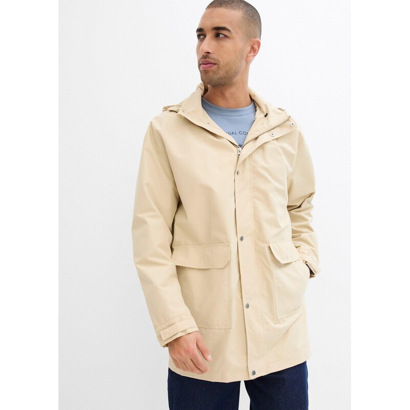 bonprix Dlouhá bunda, Loose Fit béžová Muž 106913114