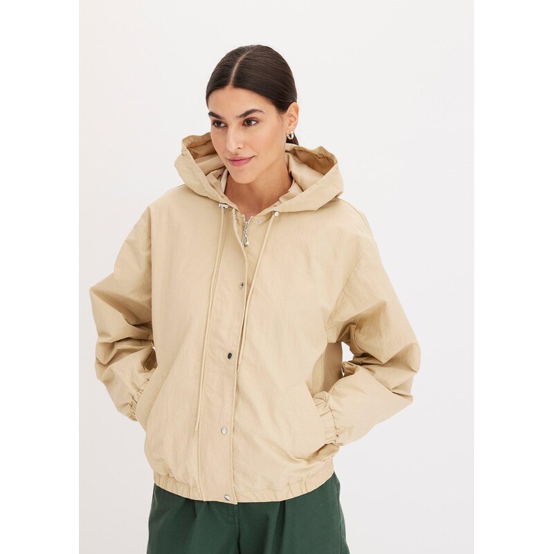 bonprix Oversize bluzon béžová Žena