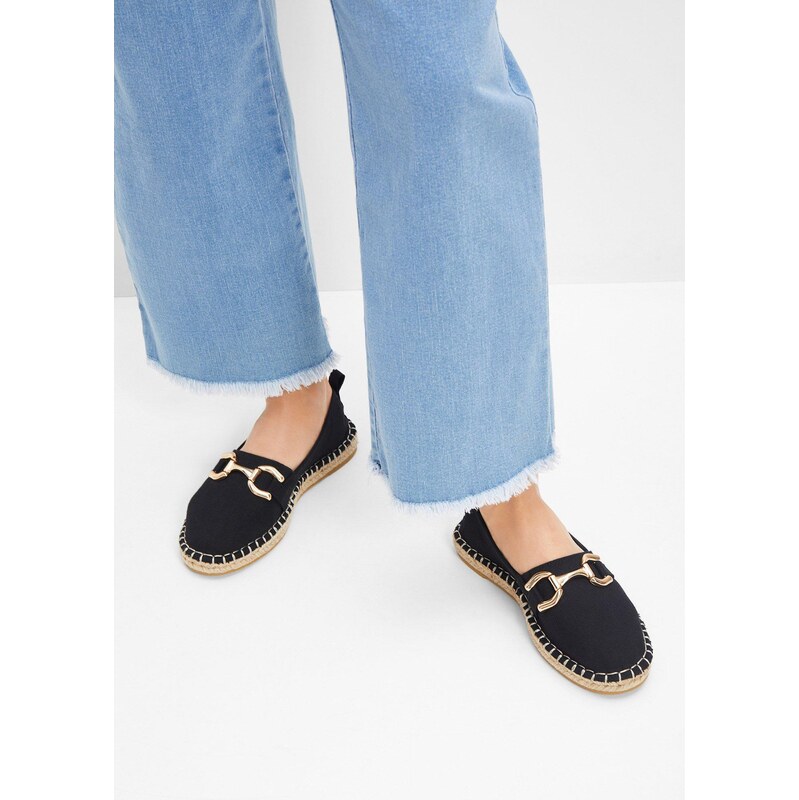 bonprix Espadrilky černá Žena