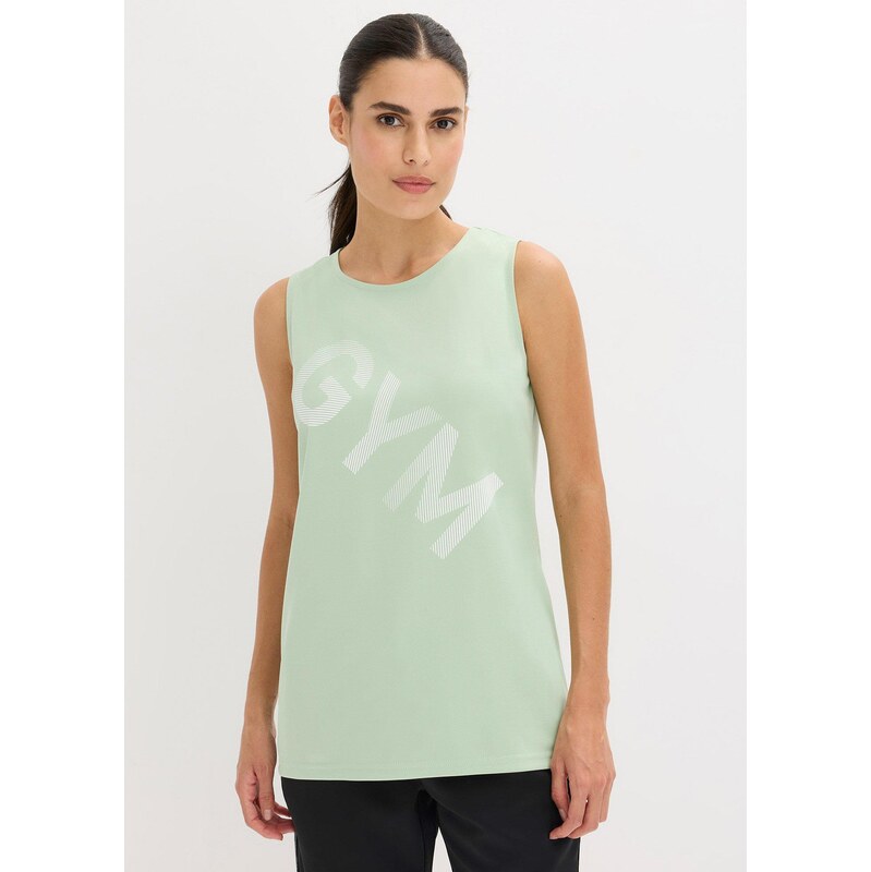 bonprix Funkční top, rychleschnoucí zelená Žena 107610194