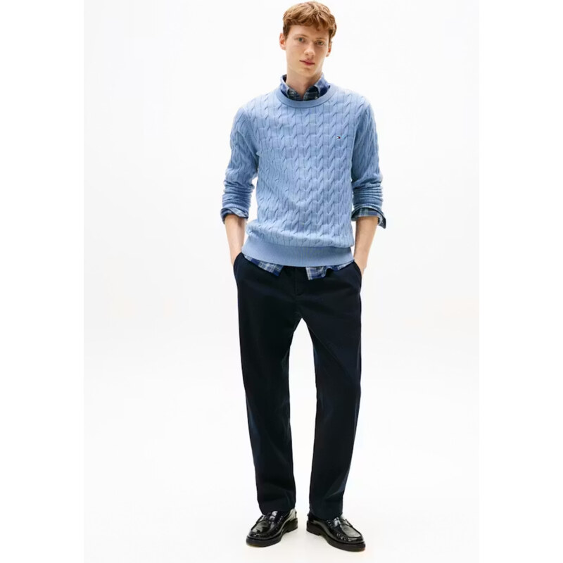 Tommy Hilfiger pánský modrý svetr