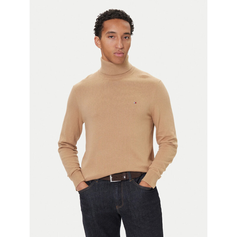 Tommy Hilfiger pánský béžový rolák