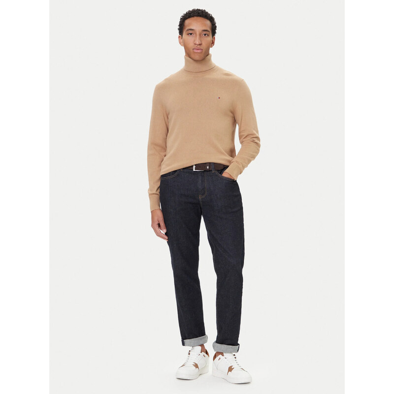 Tommy Hilfiger pánský béžový rolák