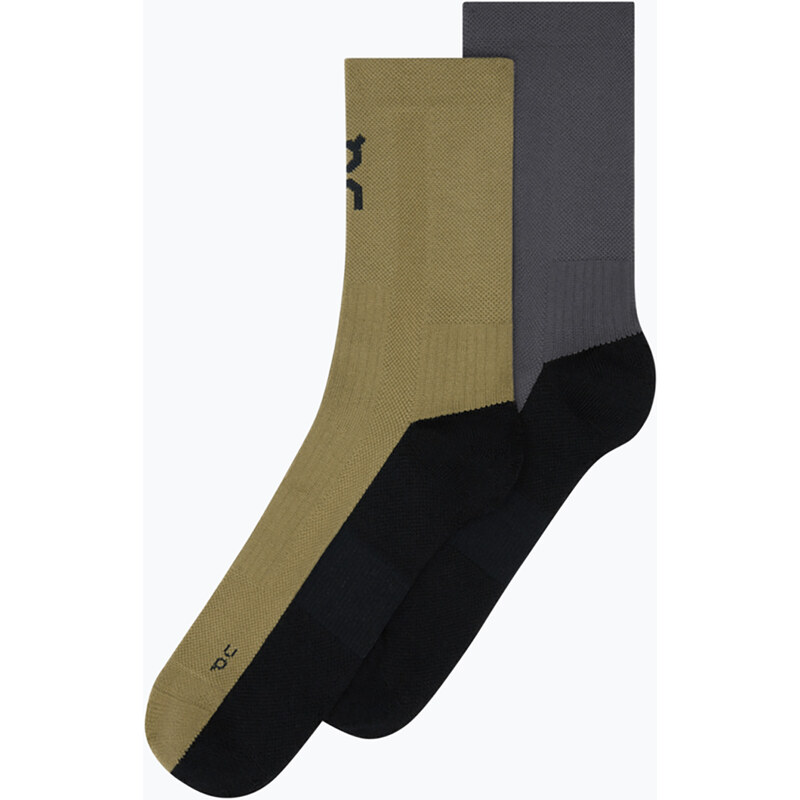 Ponožky On Trail High 2 pairs olive/eclise