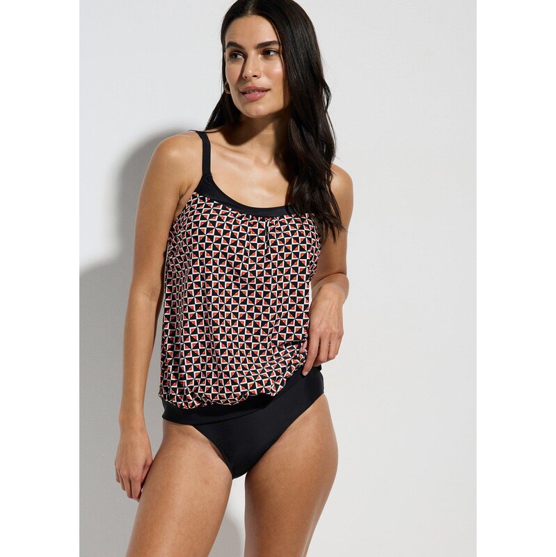 bonprix Oversize tankiny (2dílná souprava) bílá Žena 106580290