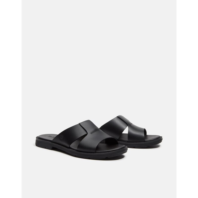 Timberland Calista Bay slides in black leather