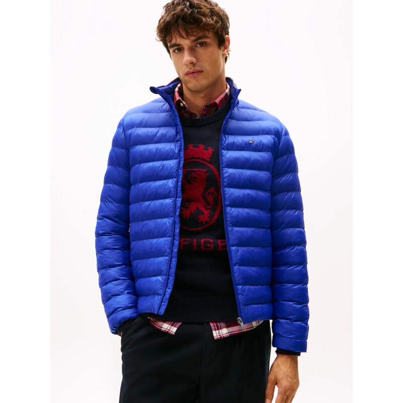 Tommy Hilfiger pánská modrá bunda