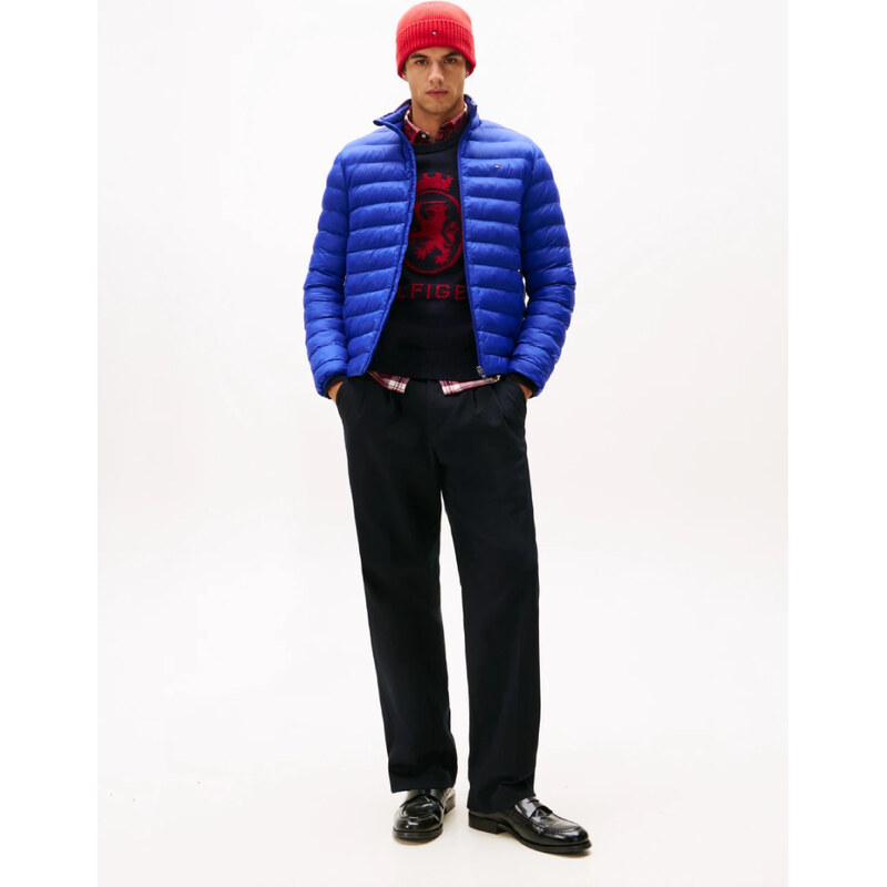 Tommy Hilfiger pánská modrá bunda