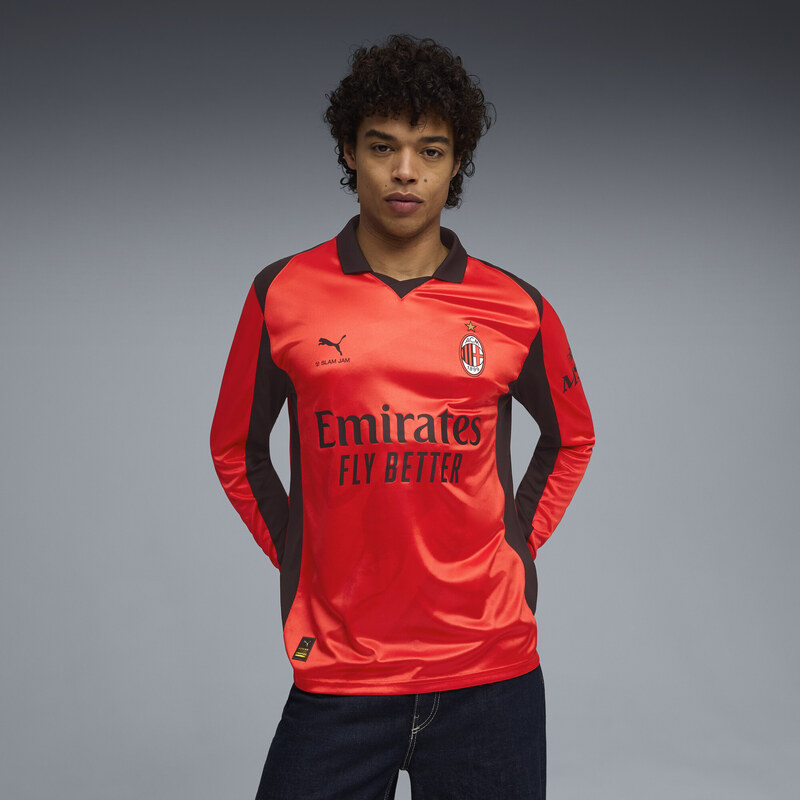 PUMA AC MILAN x SLAM JAM Long Sleeve Jersey Men