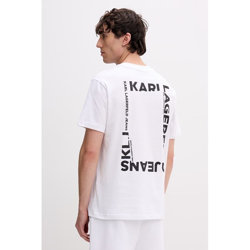 Karl Lagerfeld Jeans tričko pánské bavlněné