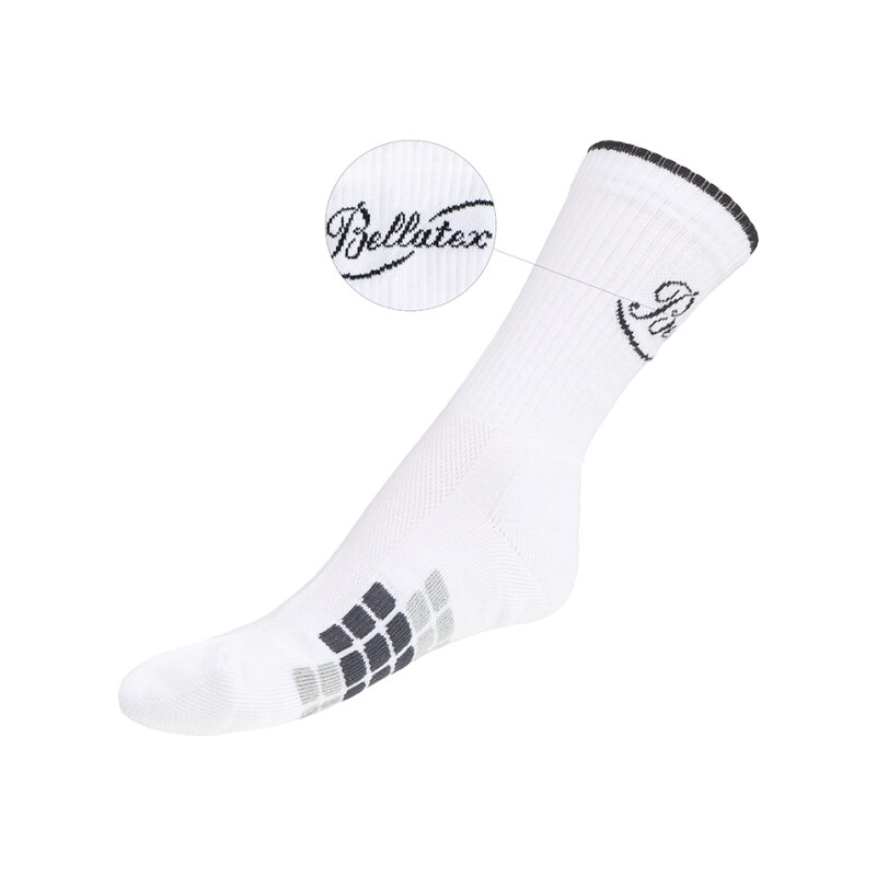 Bellatex Ponožky Raptor vysoké logo Bellatex Bílá,Černá, rozměr