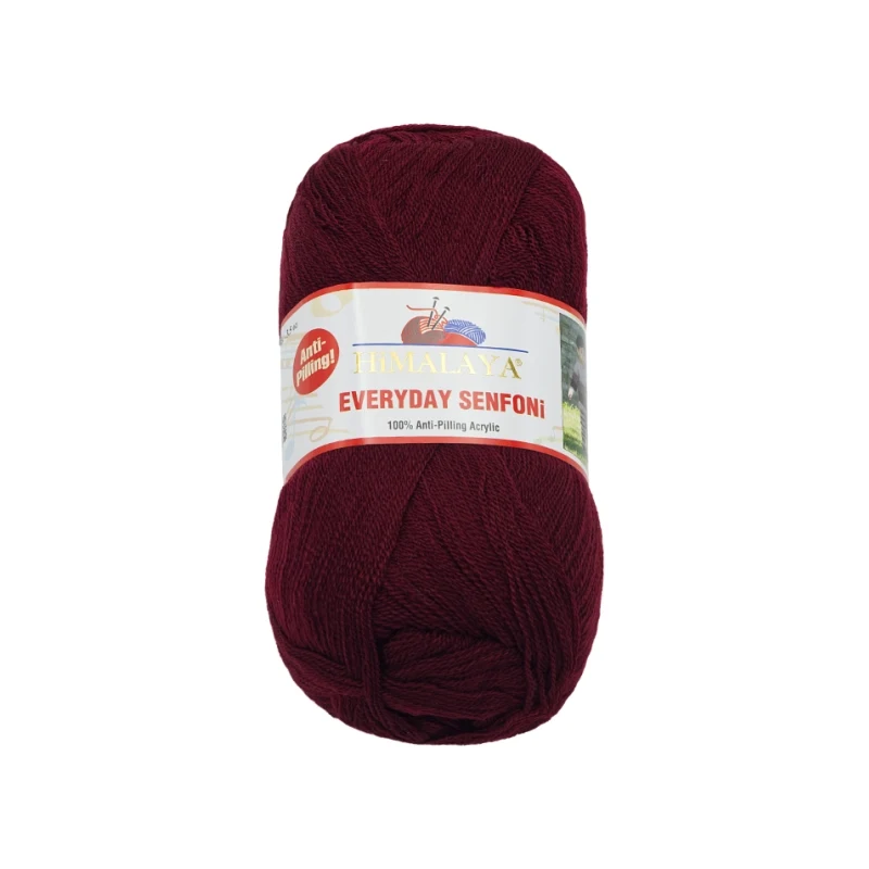 Bellatex Příze HiMALAYA EVERYDAY SENFONi 100g / 196 m vínová