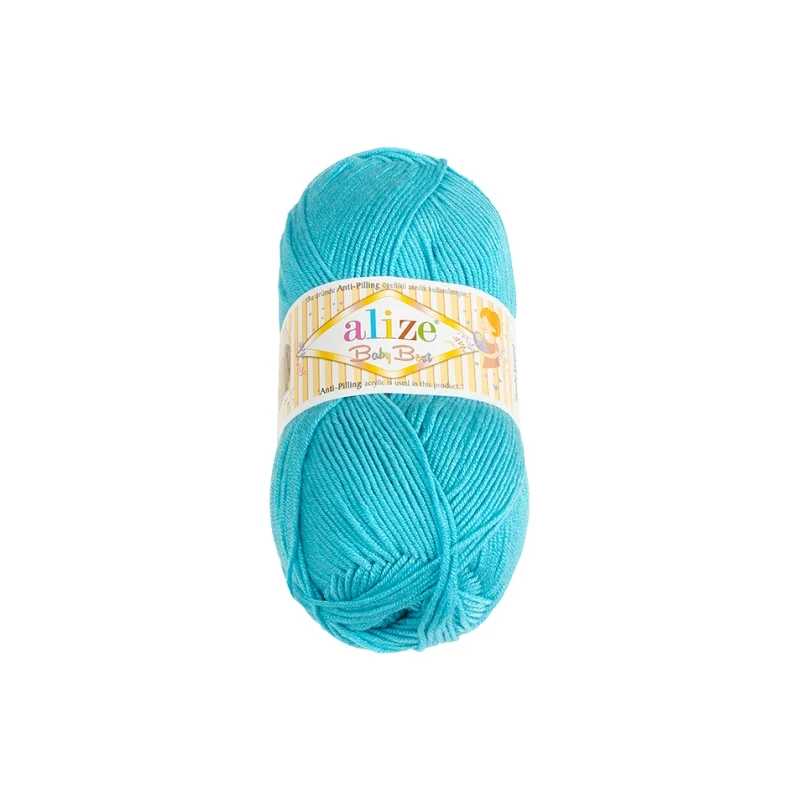 Bellatex Příze BABY BEST 100g / 240 m Tyrkysová