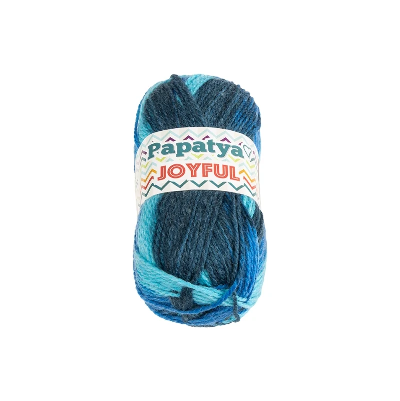 Bellatex Příze JOYFUL 100g / 200 m Modrá,Tmavě modrá 113667585